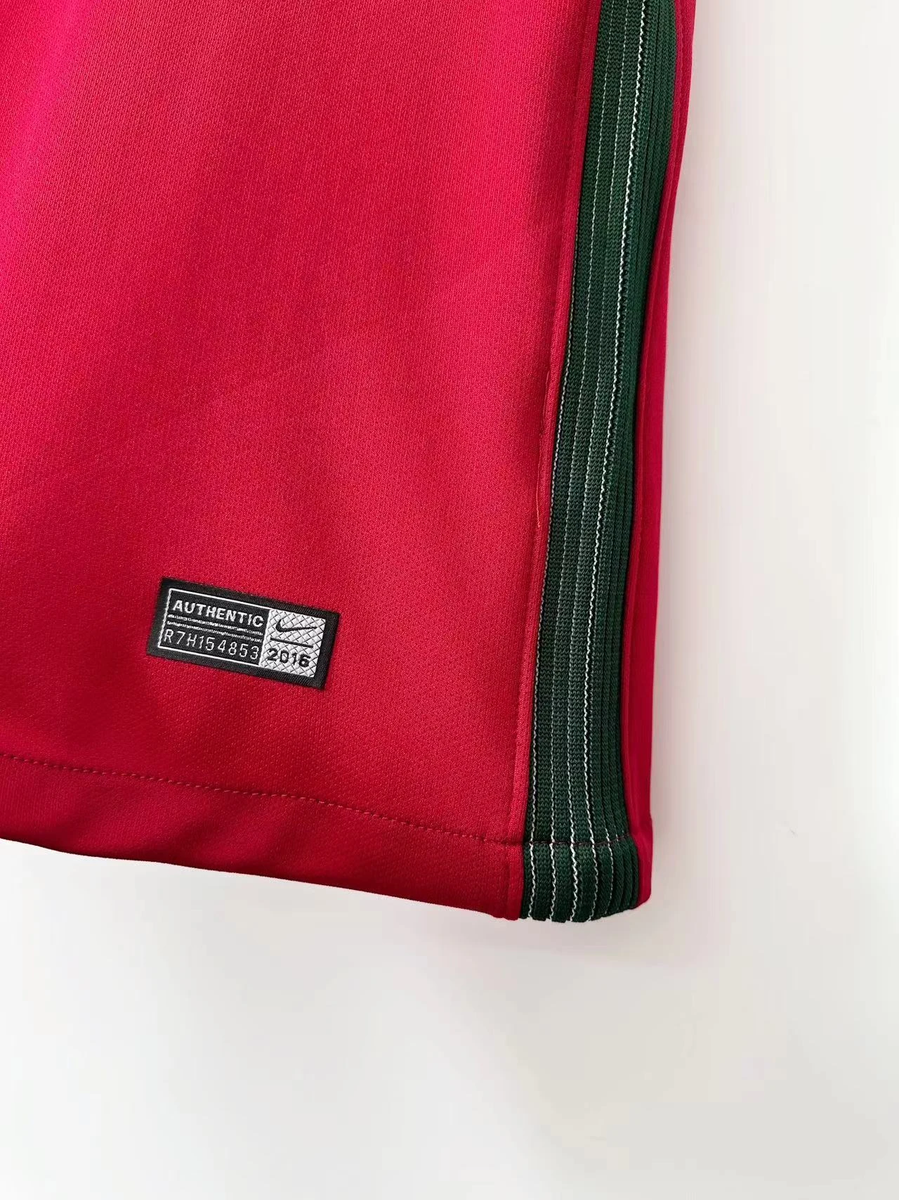 2016 Portugal Home Retro Jersey view 3