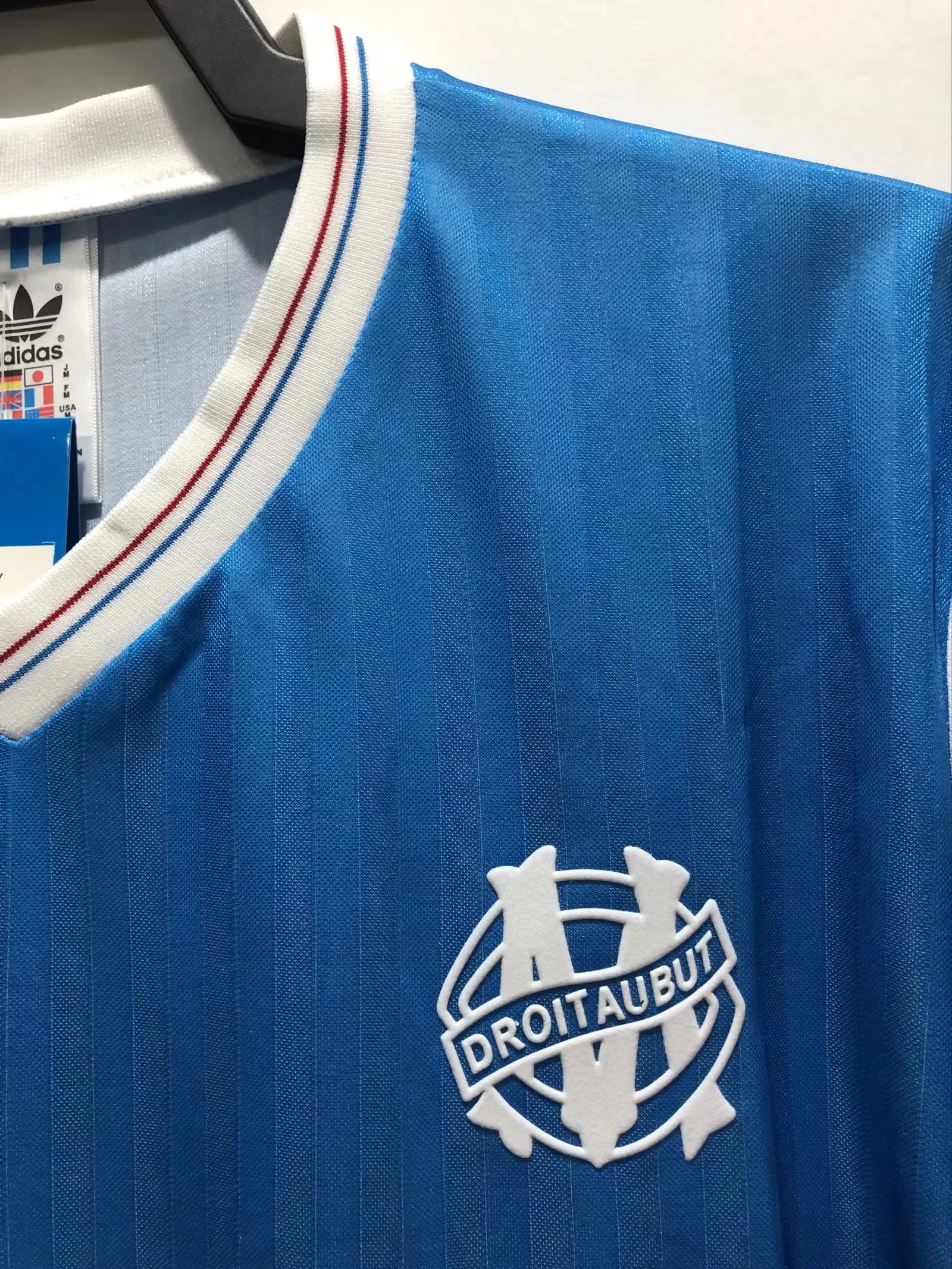 1990 Marseille Away Retro Jersey view 9