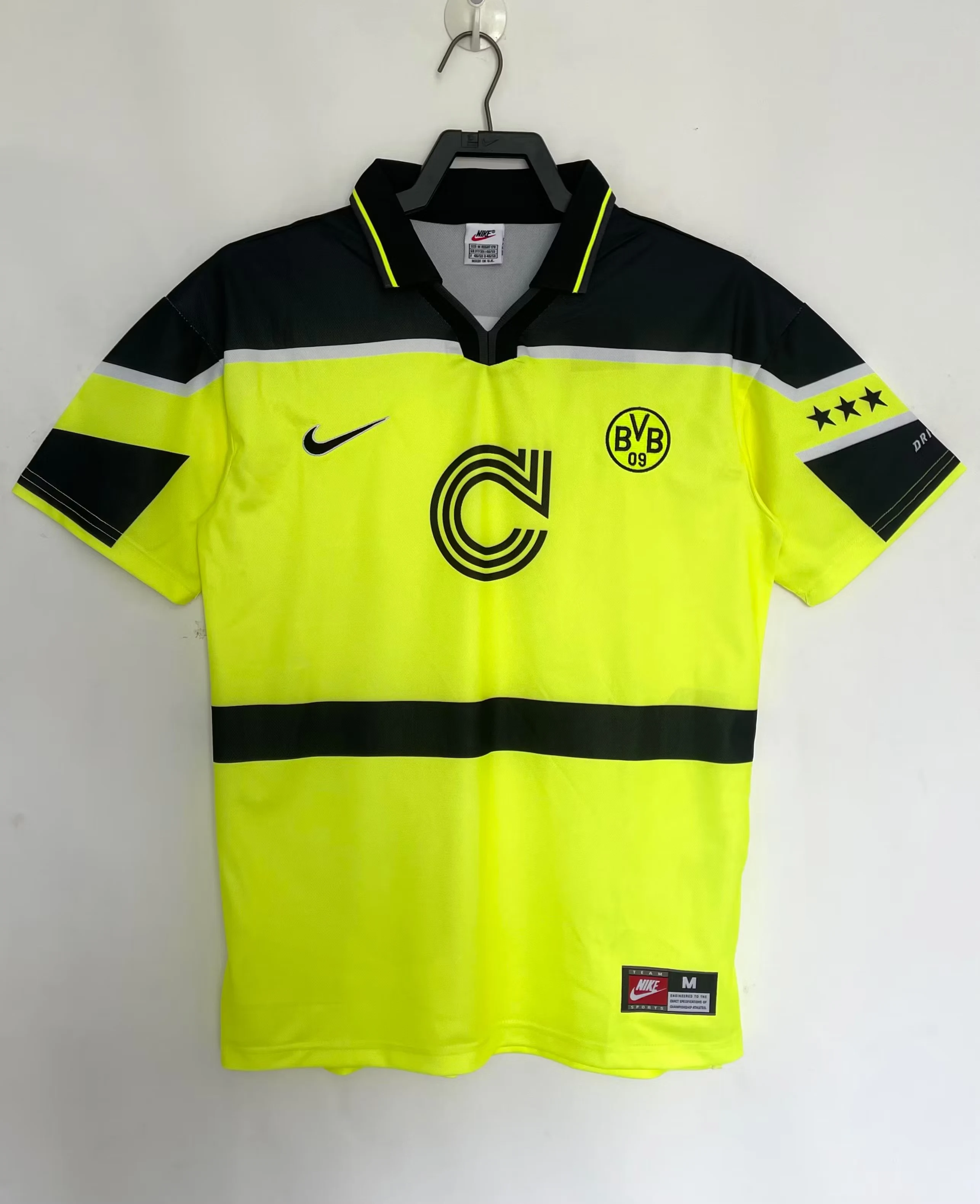 1996-97 Borussia Dortmund Home Retro Jersey