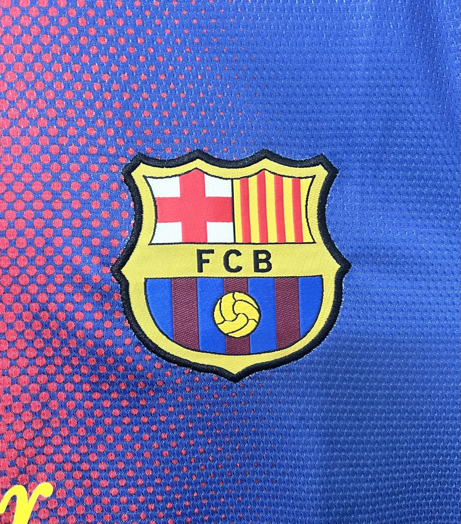 2012-13 Barcelona Home Retro Jersey view 8