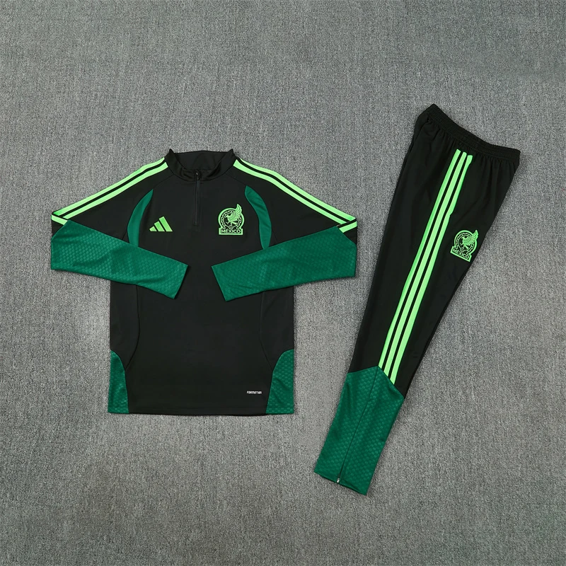 2026-27 Mexico Black Half-Zip Training Jersey view 18