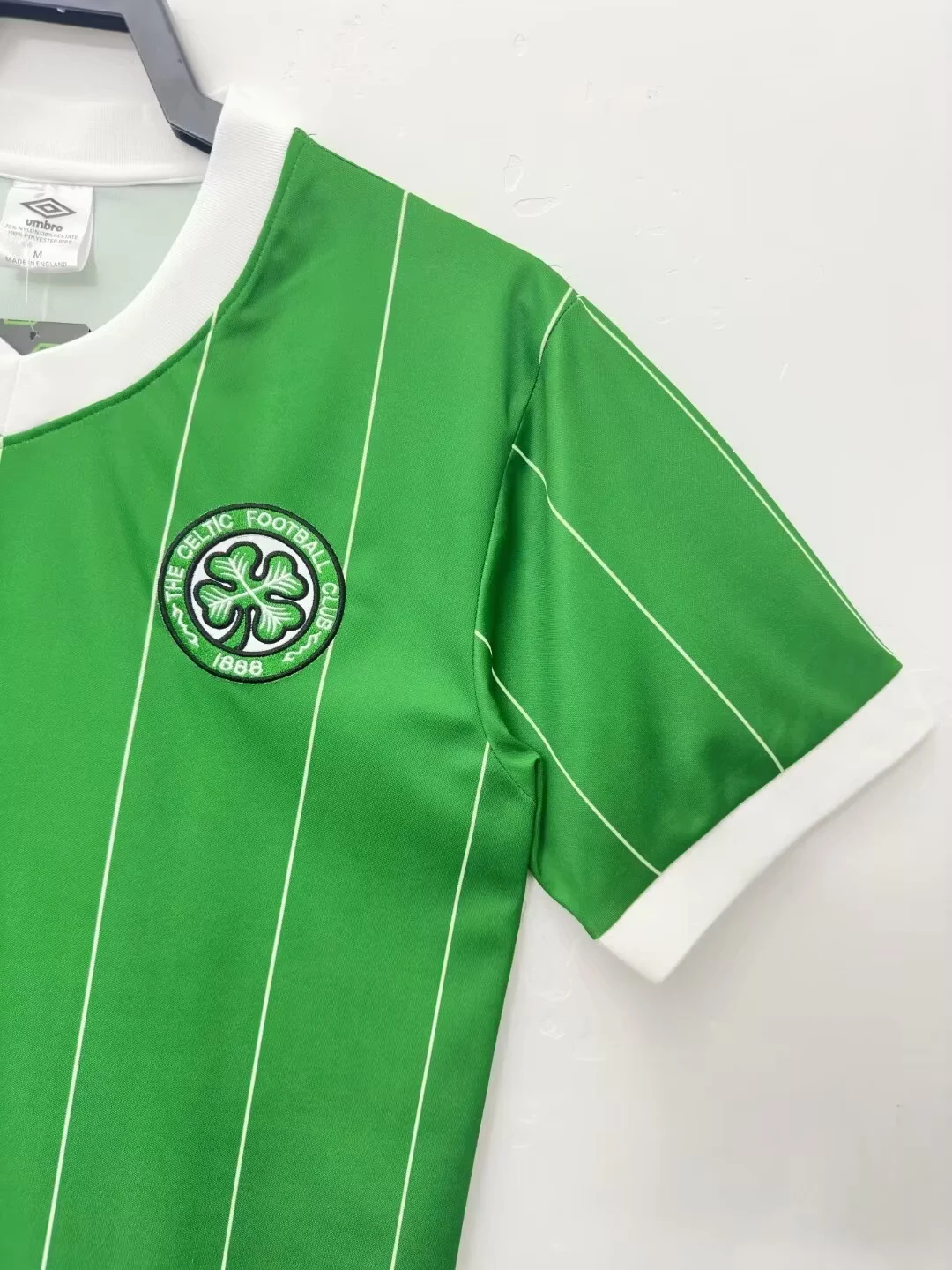 1984-86 Celtics Second Away Retro Jersey view 3