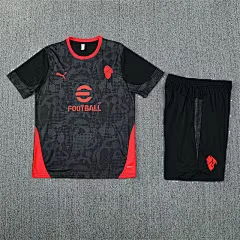 2025-26 AC Black Short Sleeve Training Jersey view 16