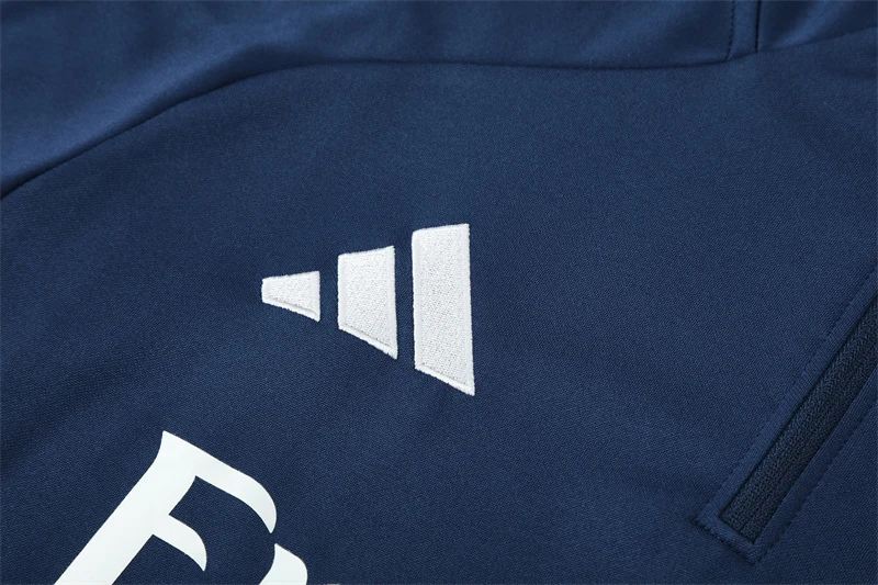 2025-26 Arsenal Royal Blue Half-Zip Training Jersey view 14