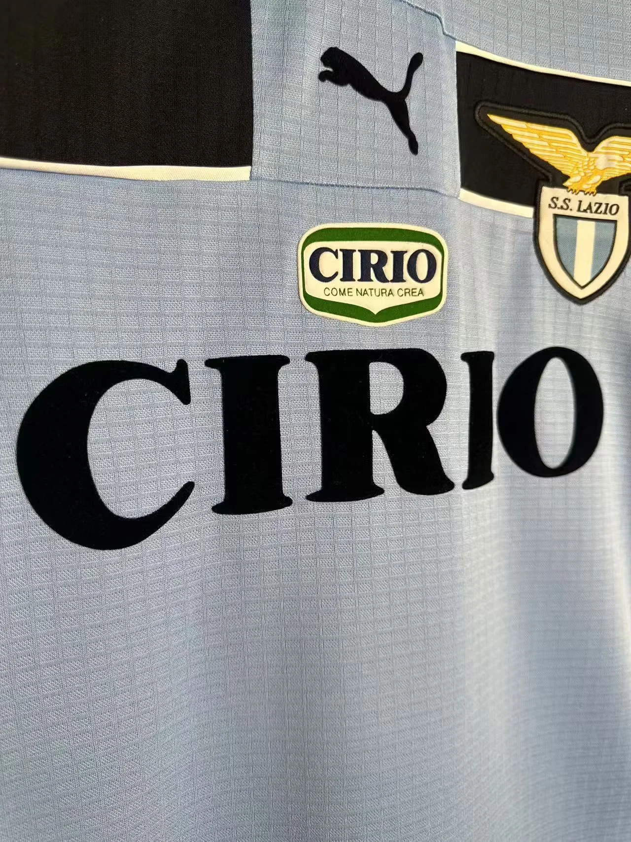 1998-99 Lazio Home Retro Long-Sleeve Jersey view 9