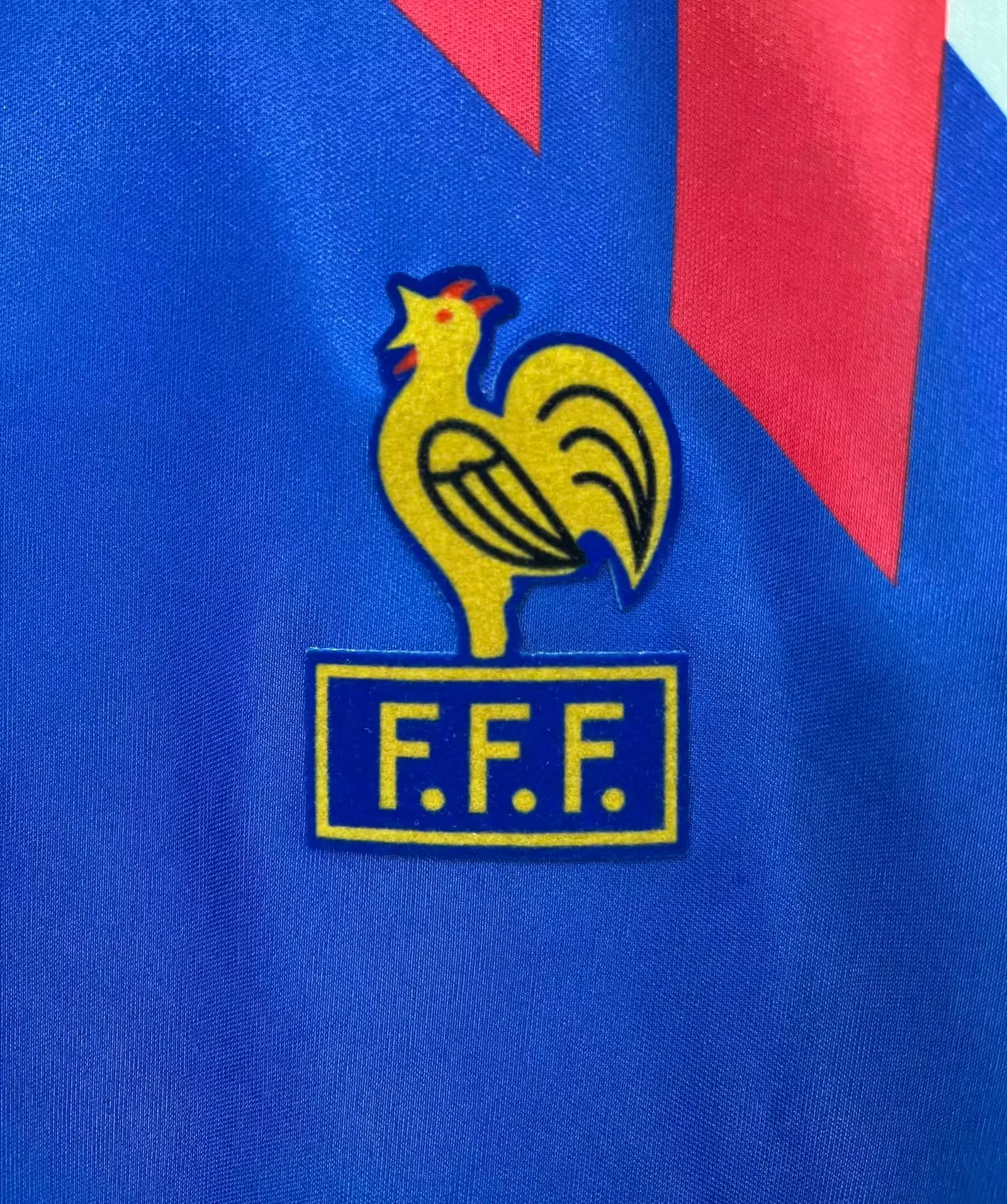 1990 France Home Retro Jersey - World Cup view 3