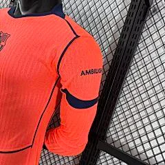 2025-26 Barcelona Second Away Long Sleeve Jersey - Player Edition view 8