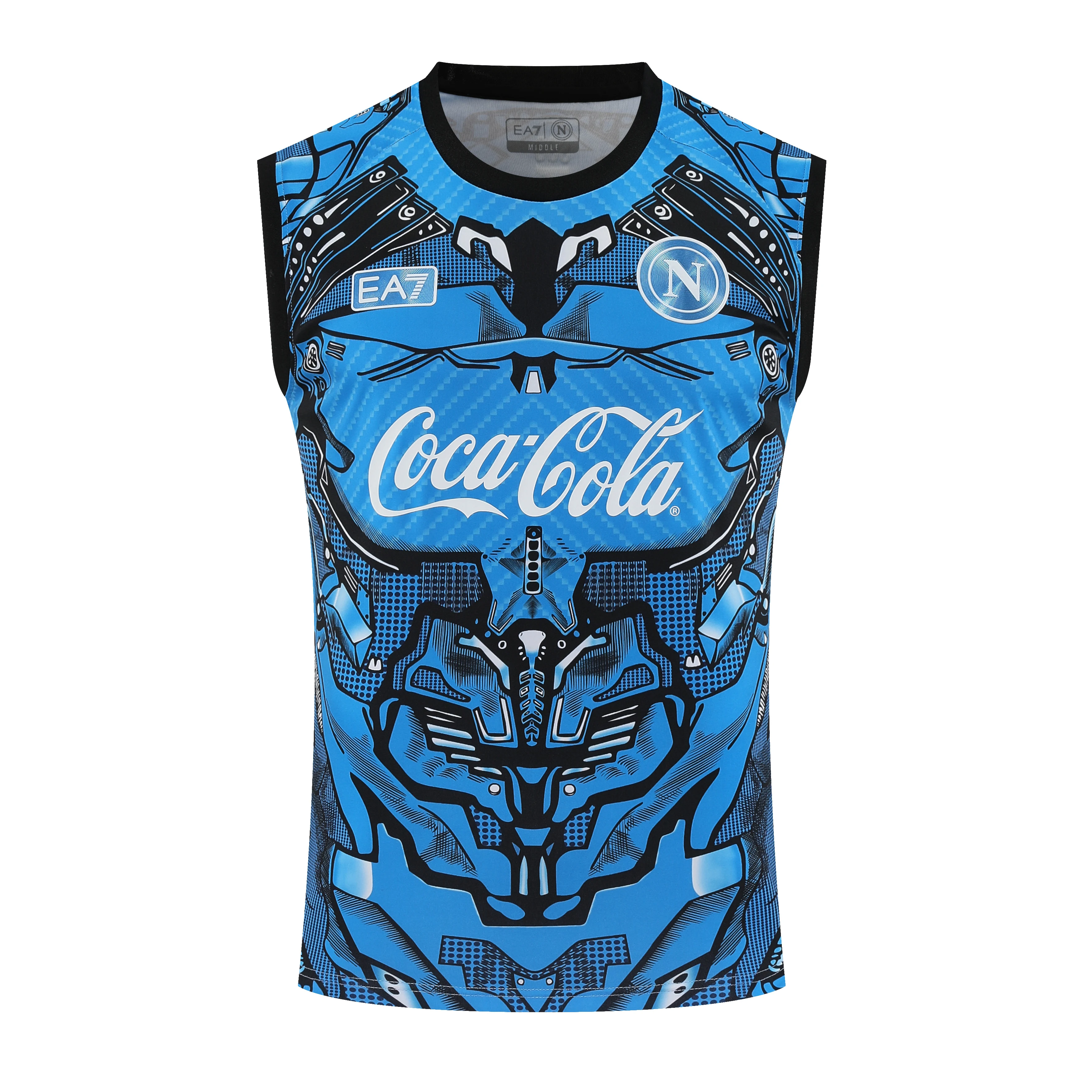 2025-26 Napoli training vest jersey view 6