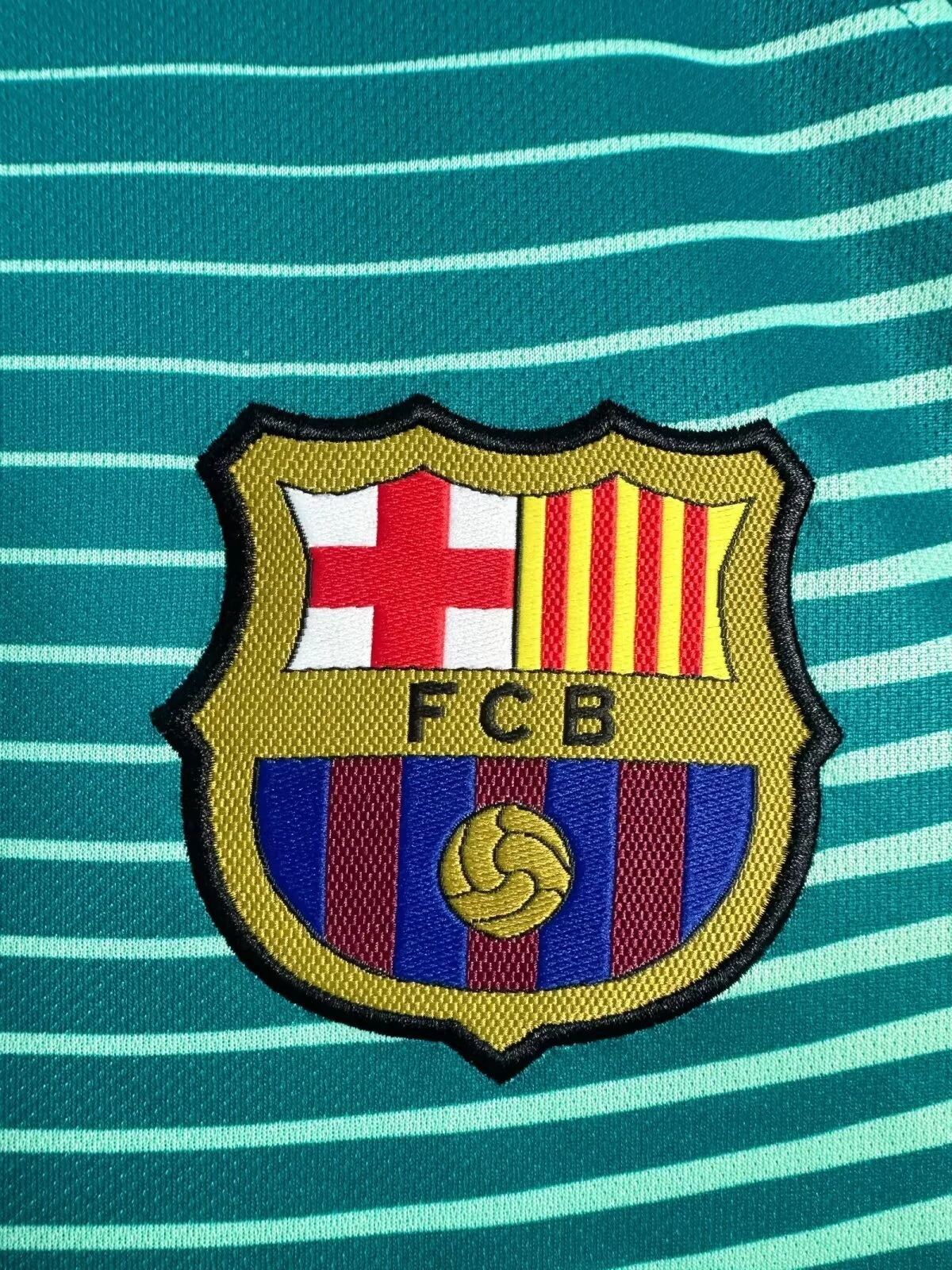 2016-17 Barcelona Second Away Retro Jersey view 7