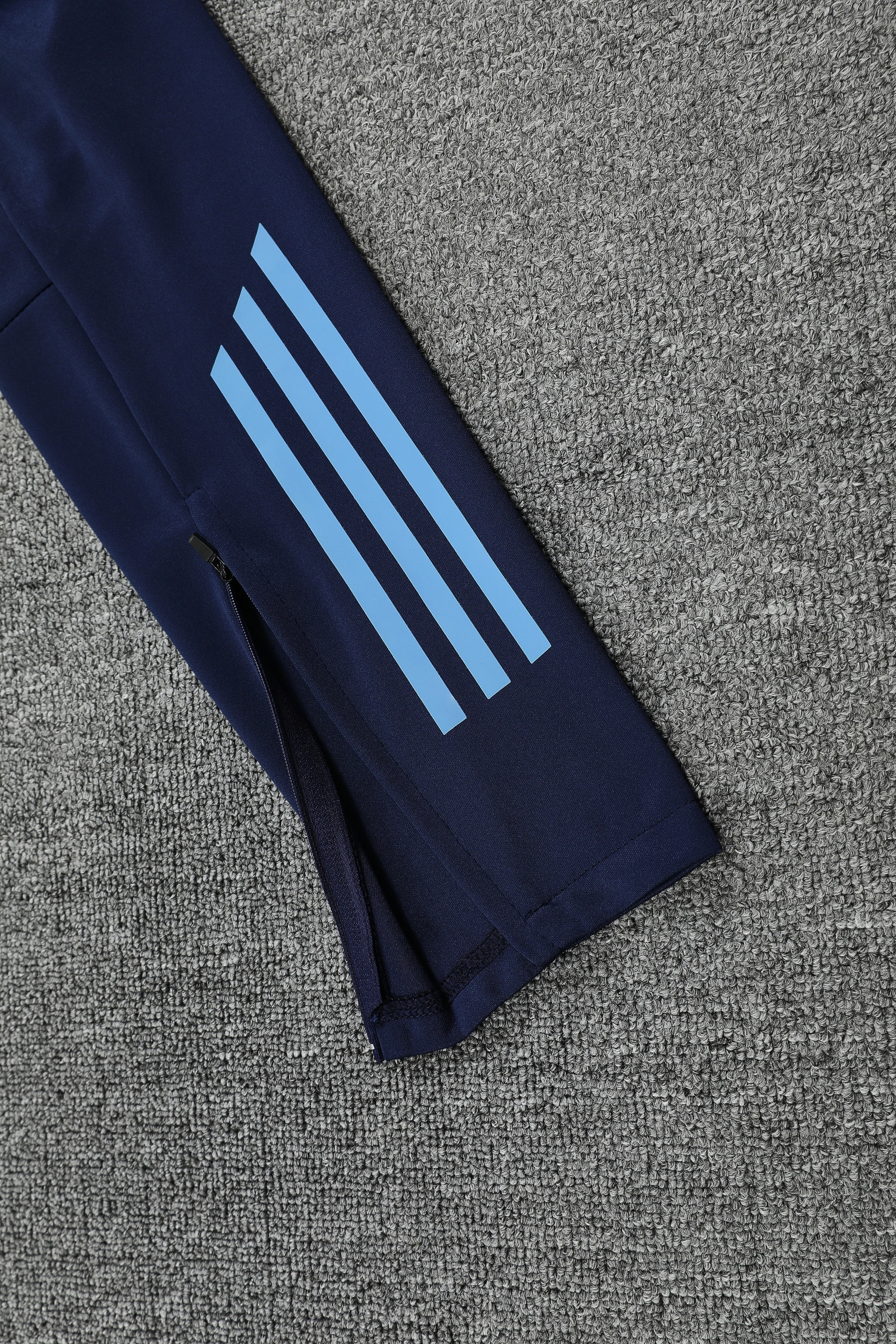 2025-26 Real Madrid Blue Hooded Training Jersey view 12