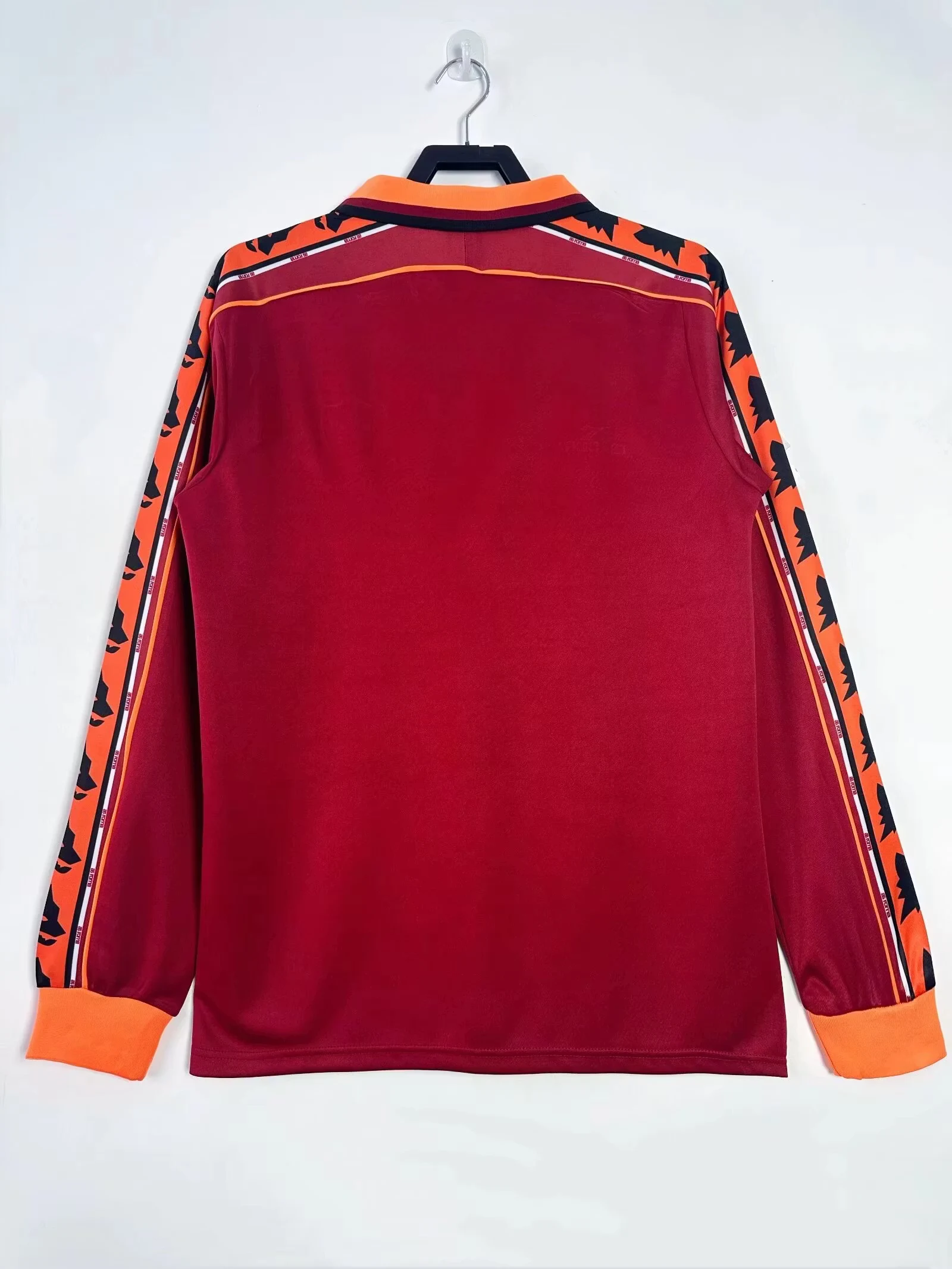 1998-99 Roma Home Long Sleeve Retro Jersey view 2