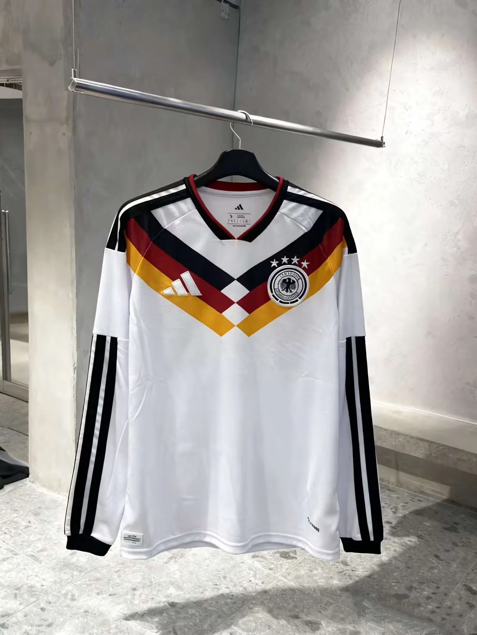 2026 Germany Home Long-Sleeve Jersey - Fan Edition