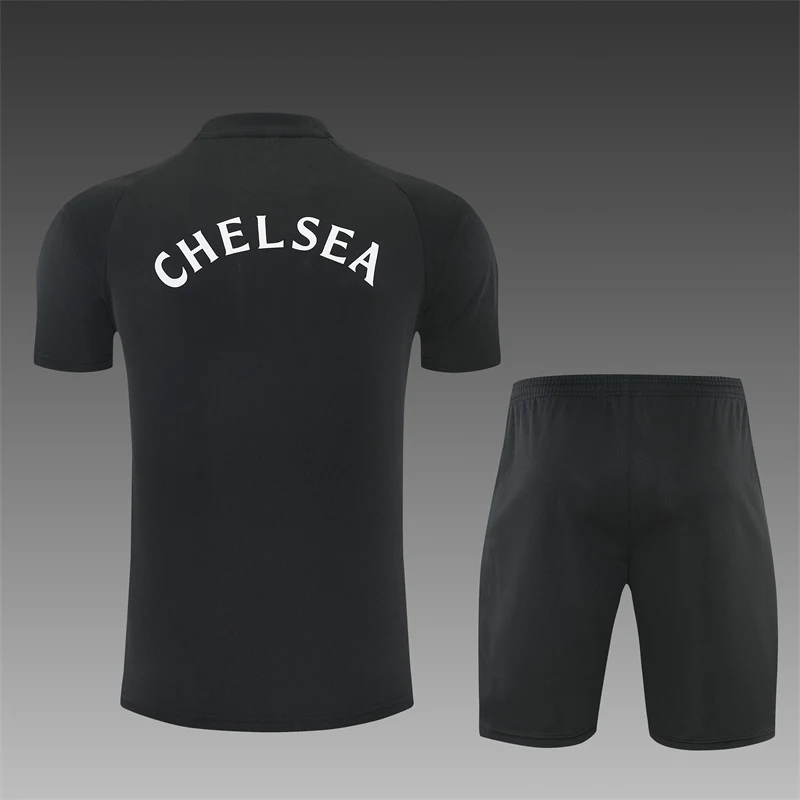 2026-27 Chelsea Black Short-Sleeve Training Jersey view 2