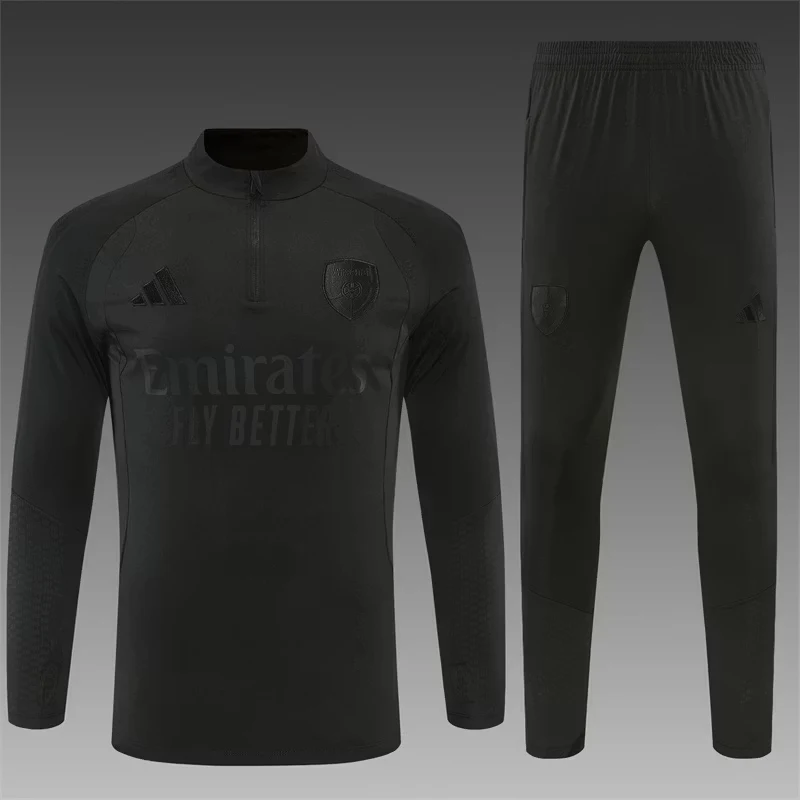 2026-27 Arsenal Black Half-Zip Training Jersey view 16