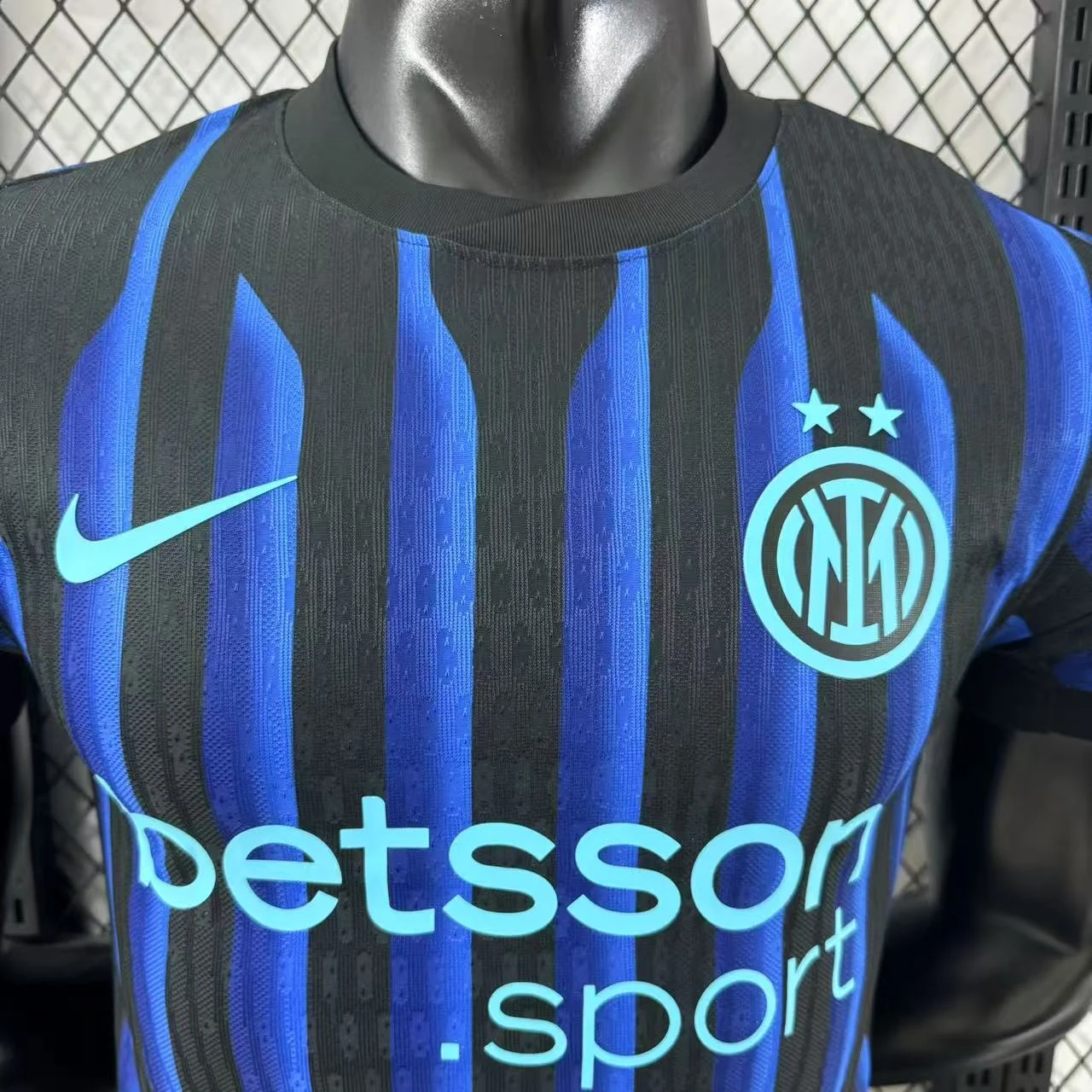 2025-26 Inter Milan Home Jersey – Player Version view 3
