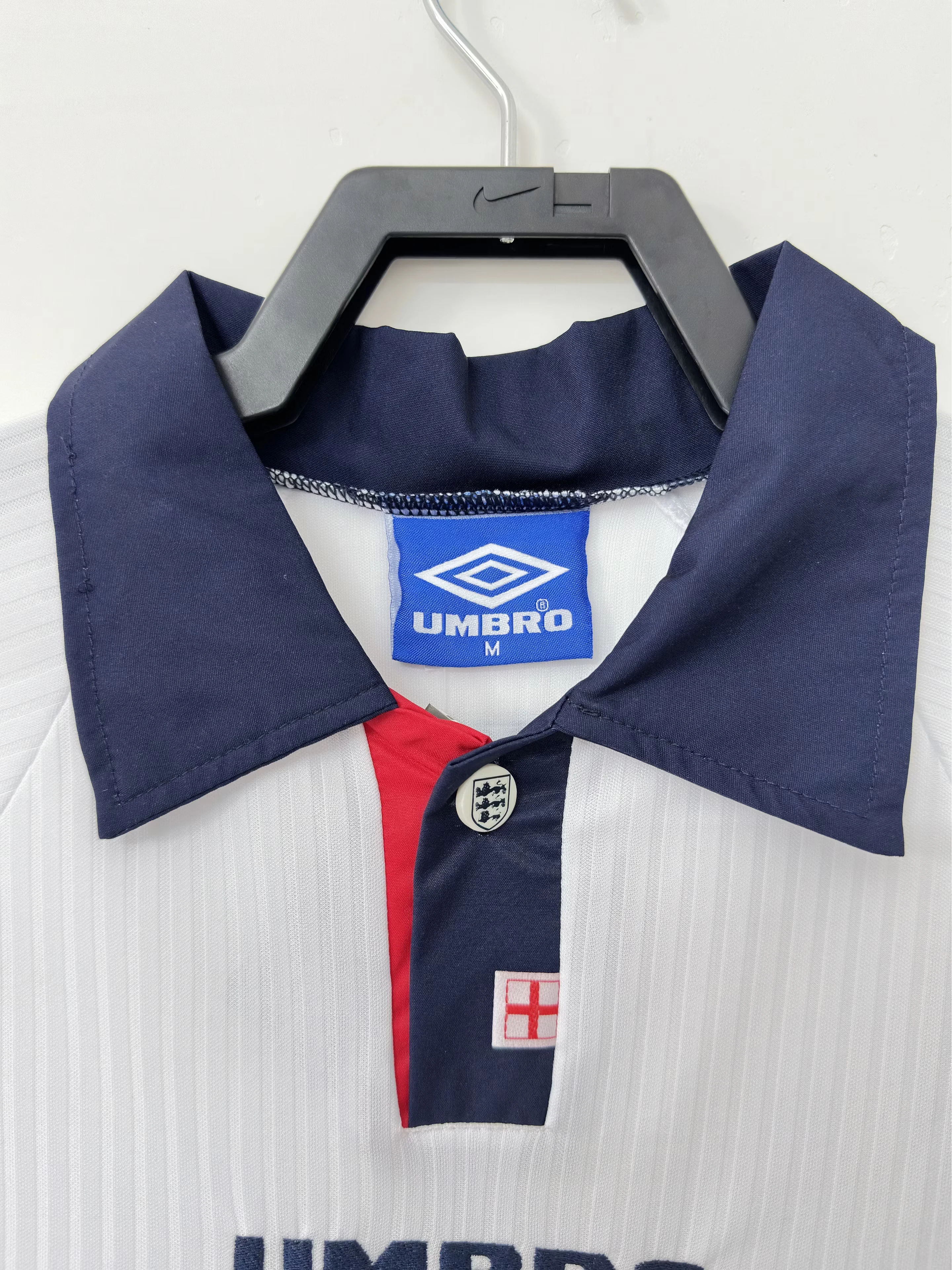 1998 England Home Retro Jersey view 11