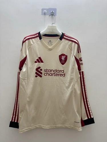 2025-26 Liverpool away long-sleeved jersey.