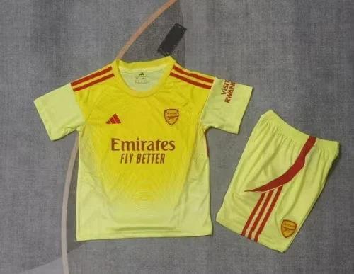 2025-26 Arsenal Goalkeeper Shirt - Kids