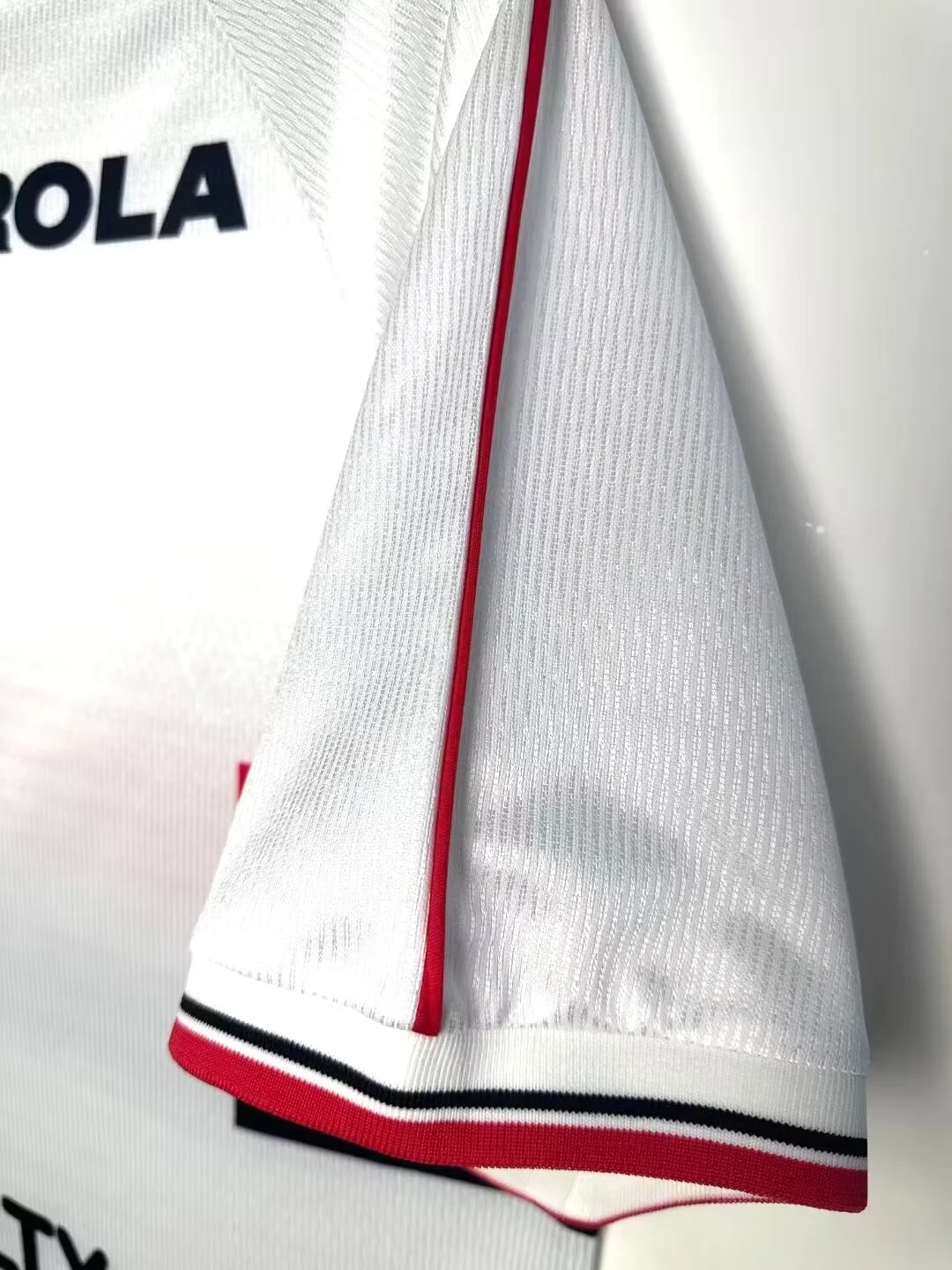 2000 Sao Paulo home retro jersey with collar view 3