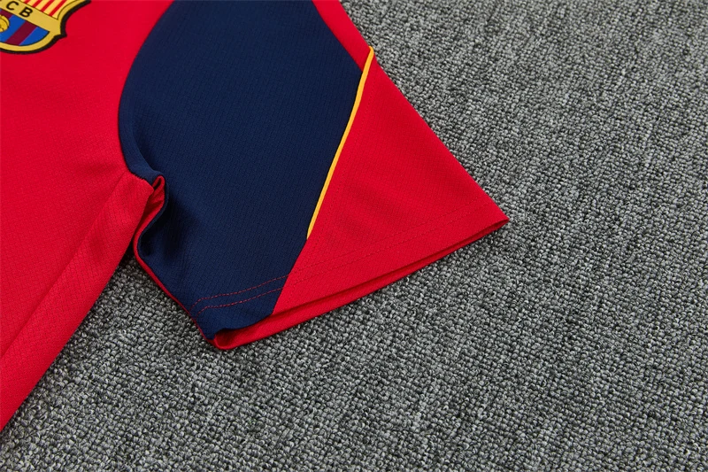 2026-27 Barcelona Red Short-Sleeve Training Jersey view 12