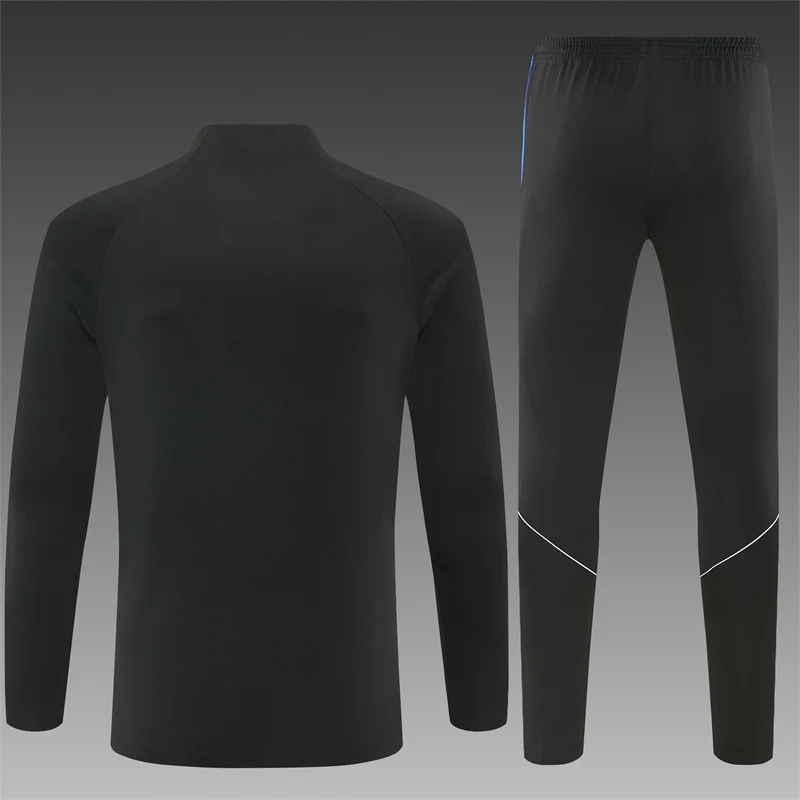 2026-27 Atlético Madrid Black Half-Zip Training Jersey view 2