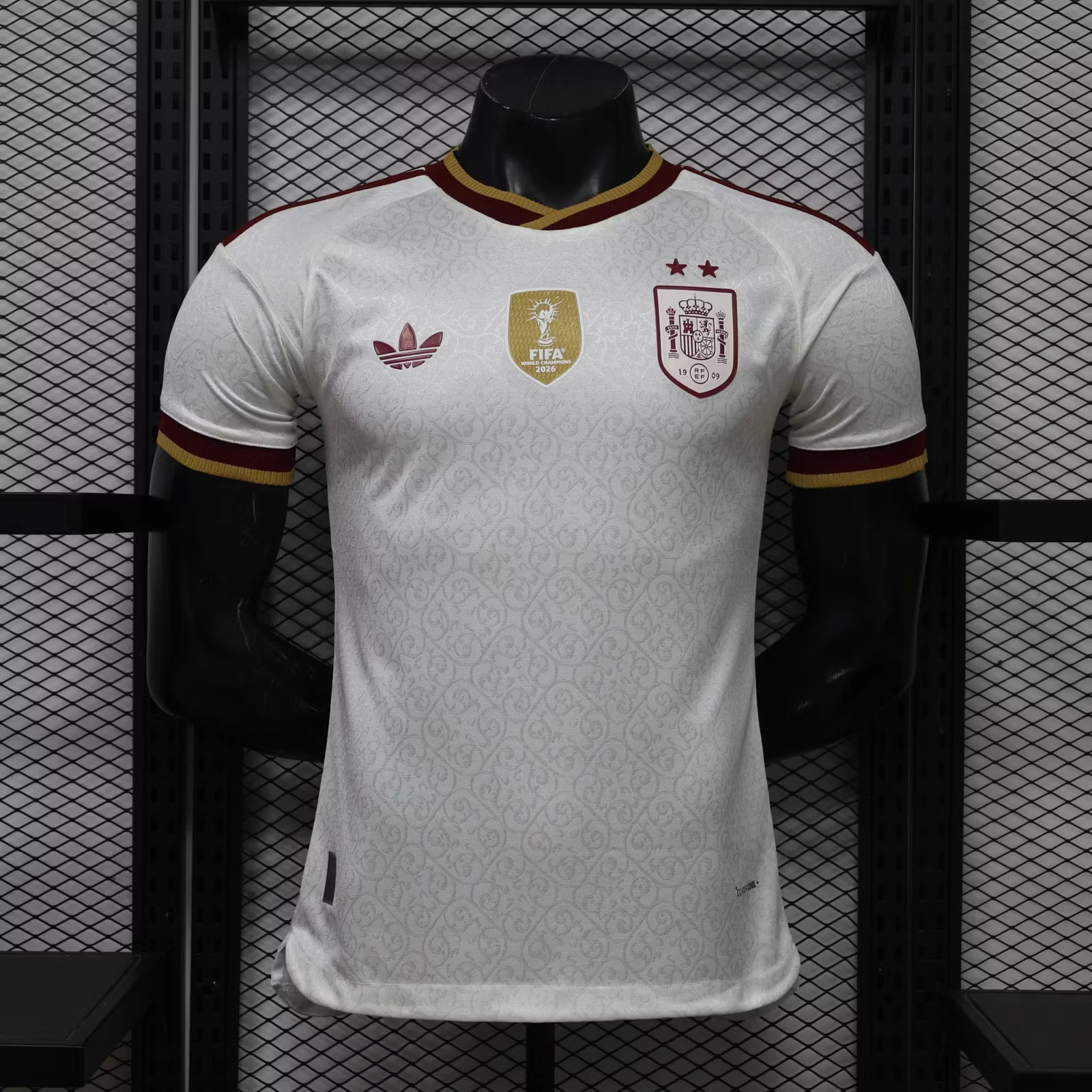 2026-27 Spain Away Jersey (Two Stars) – Player Version