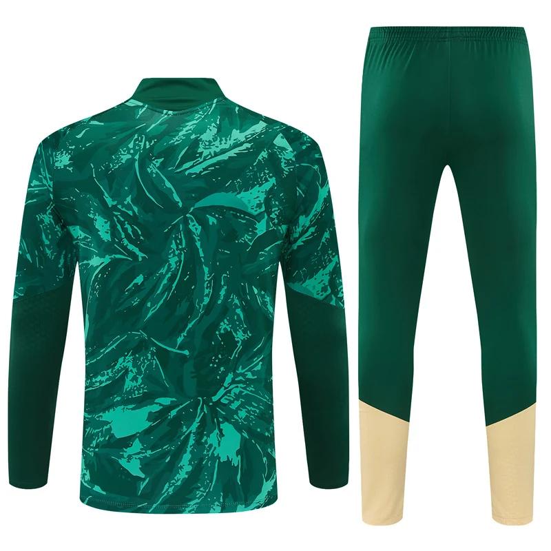 2026-27 Real Madrid Green Half-Zip Training Jersey view 19