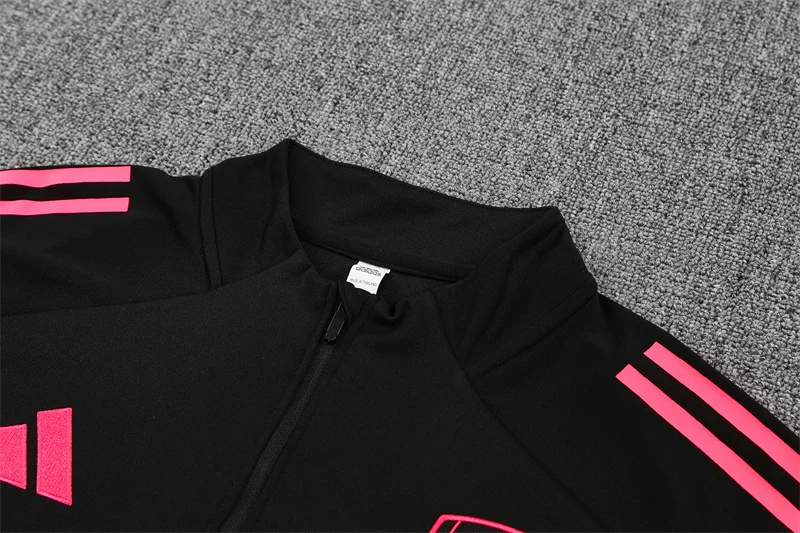 2025-26 Arsenal Black Half-Zip Training Kit view 11