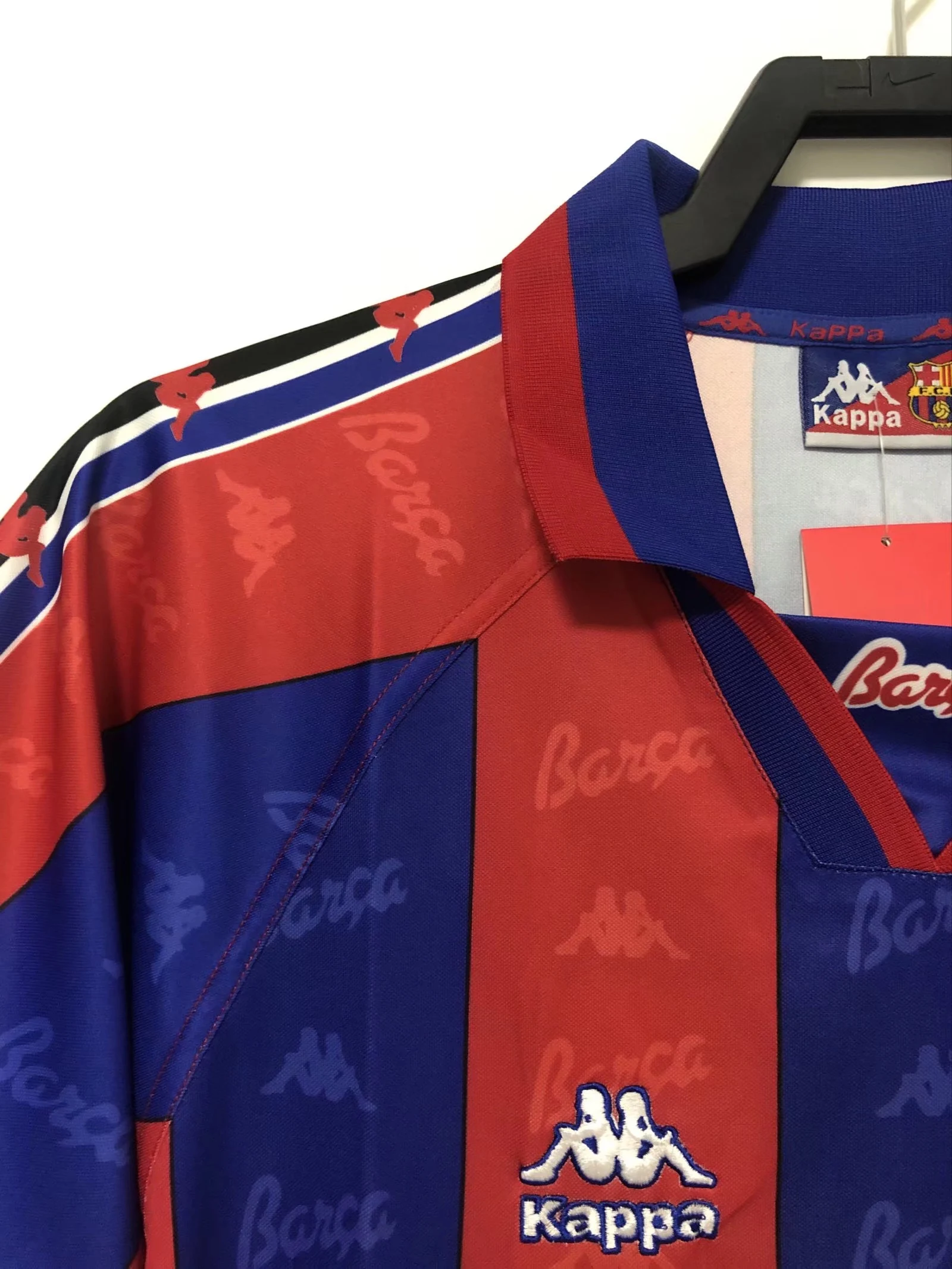 1996-97 Barcelona Home Retro Jersey view 10