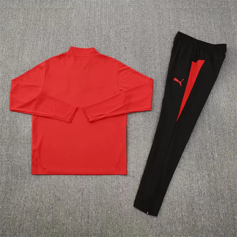2025-26 Portugal Red Half-Zip Training Jersey view 18
