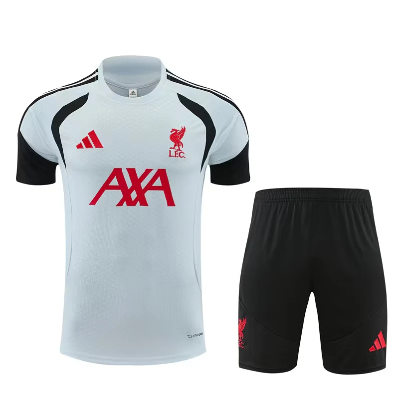 2026-27 Liverpool Light Grey Short-Sleeve Training Jersey view 16