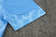 2025-26 Manchester City light blue short-sleeved training jersey view 11