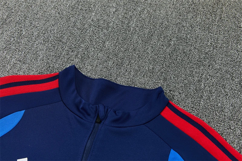 2026-27 Lyon Royal Blue Half-Zip Training Jersey view 16