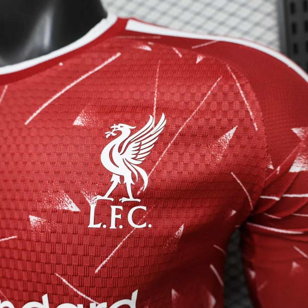 2026-27 Liverpool Home Long-Sleeve Jersey – Player Version view 6