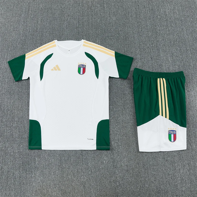 2026-27 Italy White Short-Sleeve Training Jersey view 14