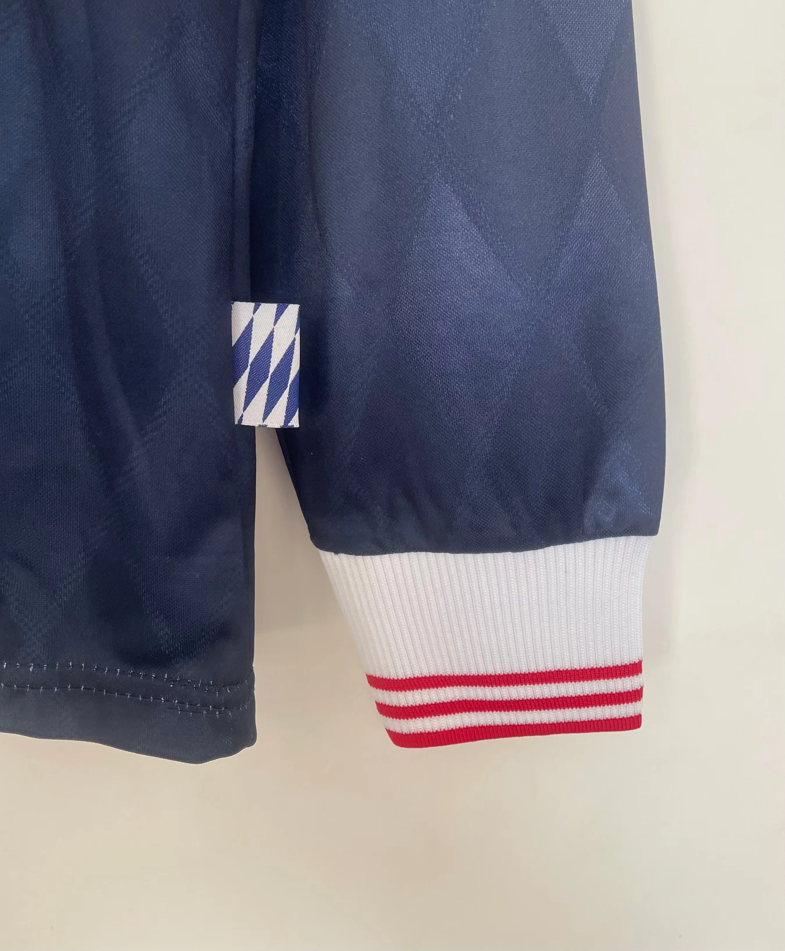 1997-99 Bayern Munich Home Long Sleeve Retro Jersey view 4