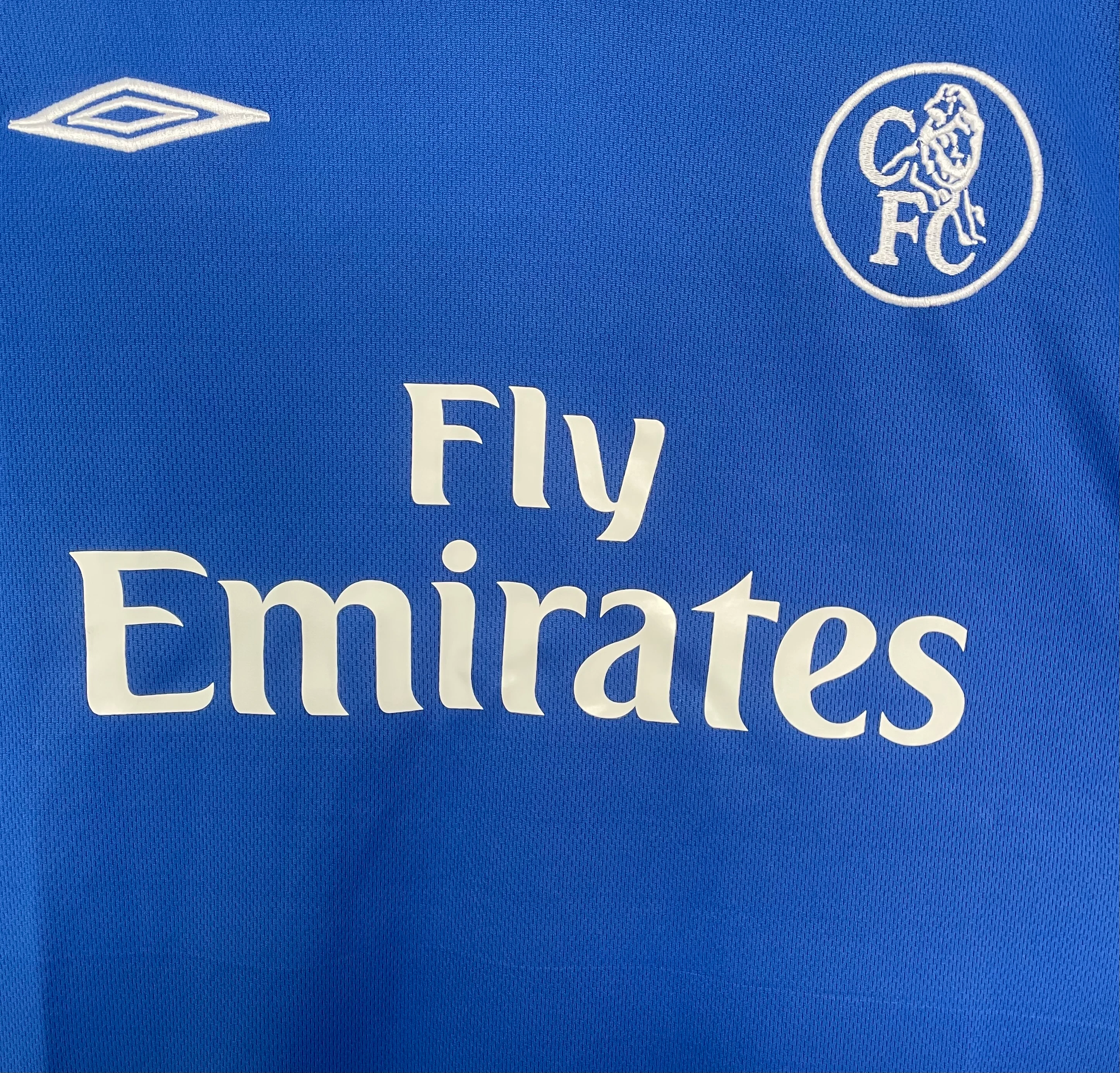 2003-05 Chelsea Home Retro Shirt view 4