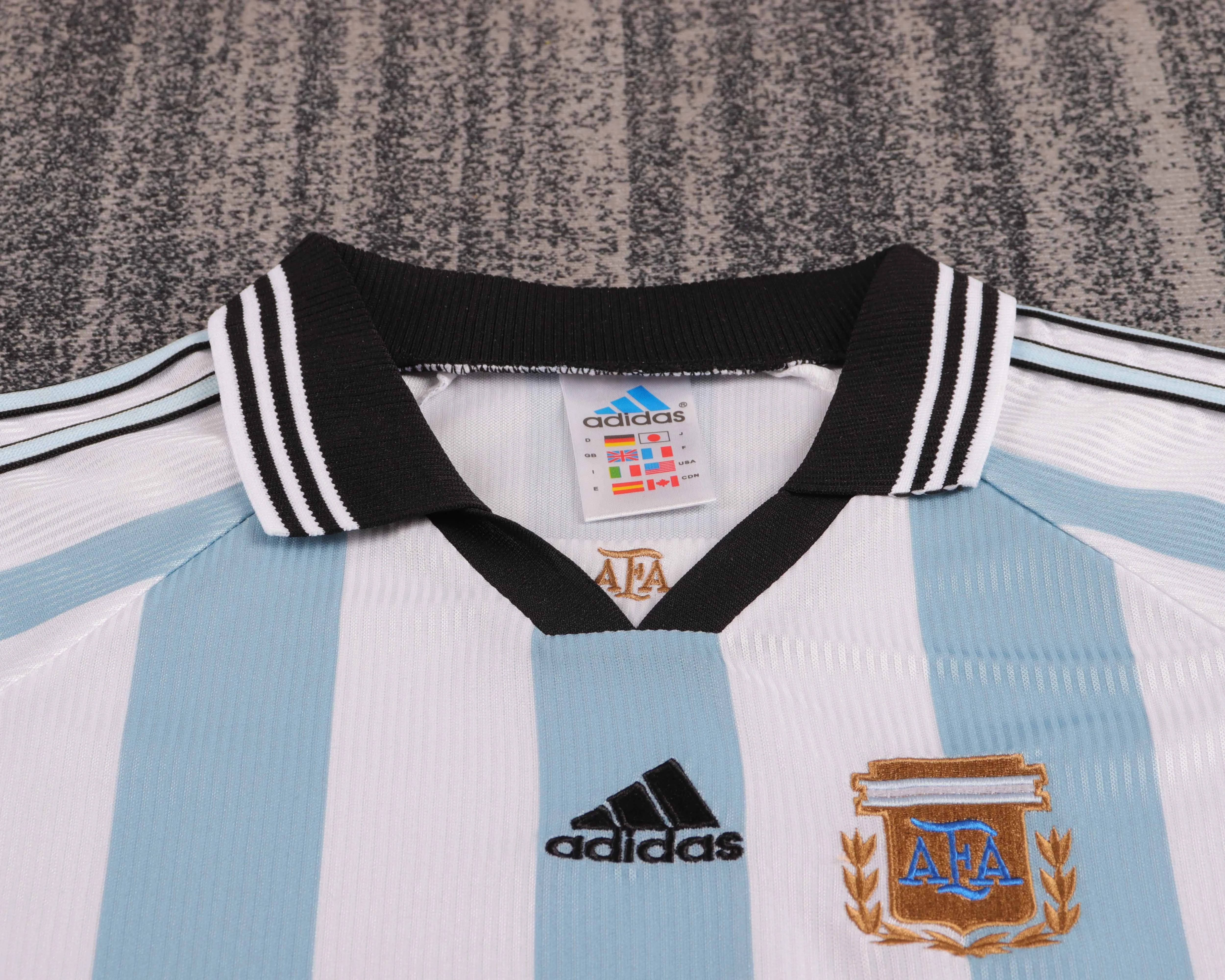 1998 Argentina Home Retro Shirt - Kids view 10