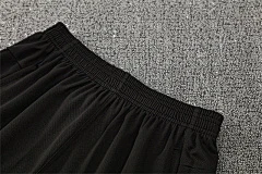2025-26 Manchester City black short-sleeved training jersey view 7