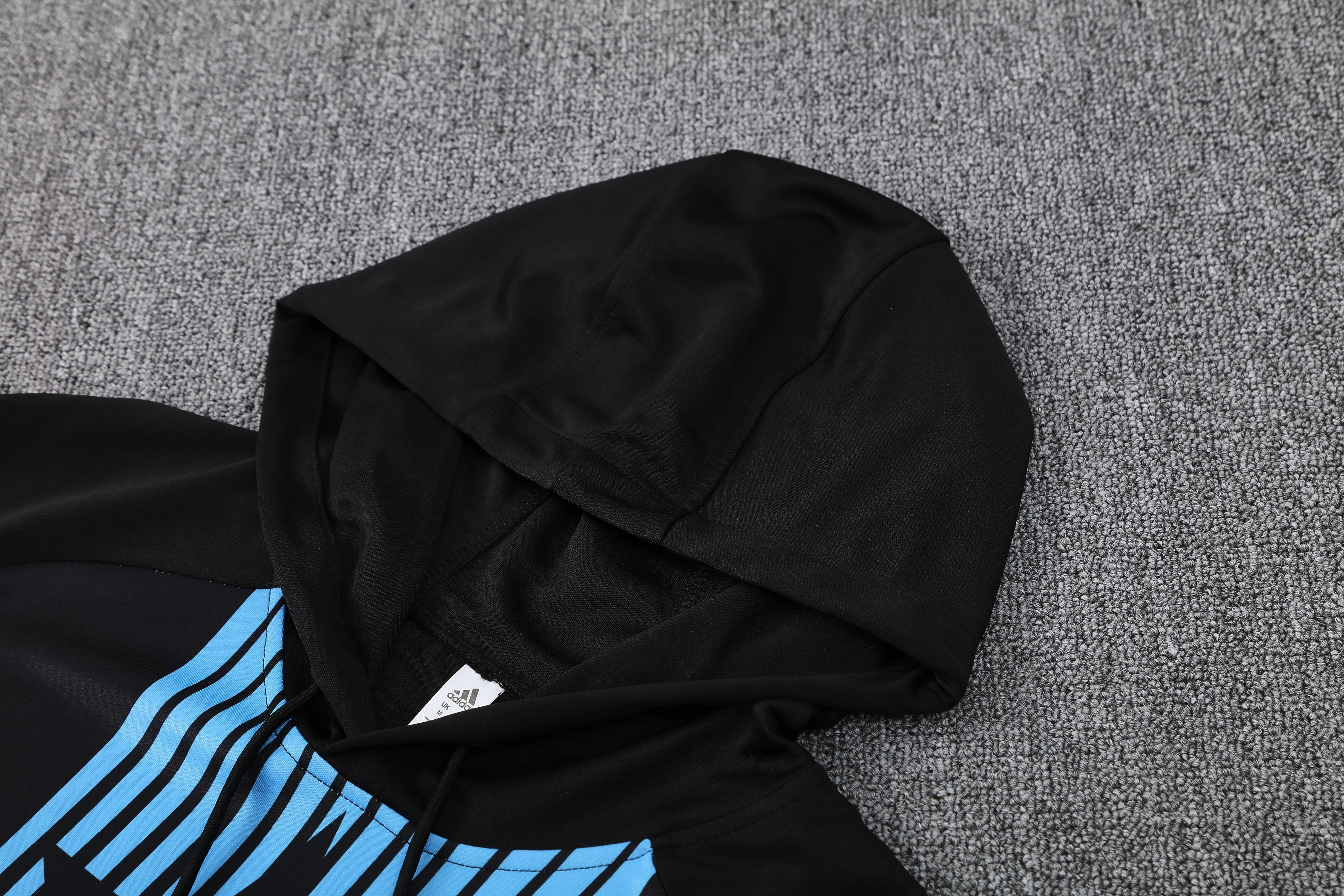 2025-26 Argentina Black Hooded Training Jersey view 14