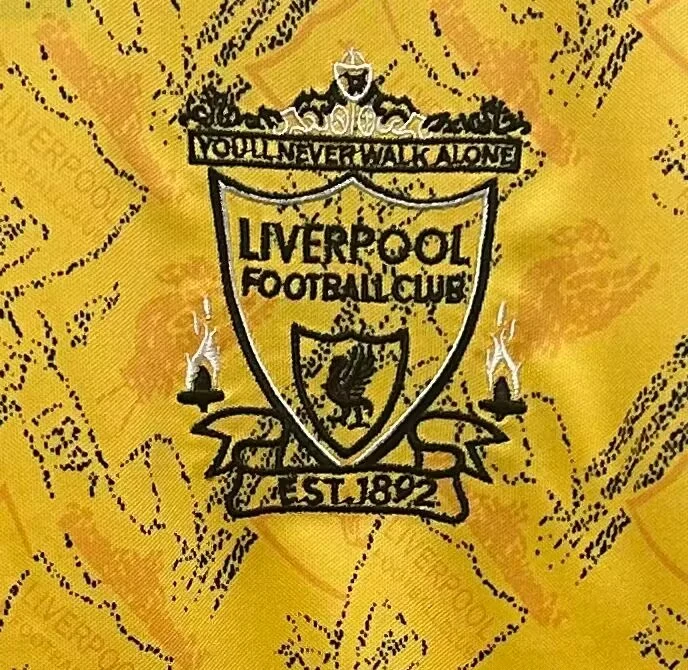1994-96 Liverpool 2nd Away Retro Jersey view 3
