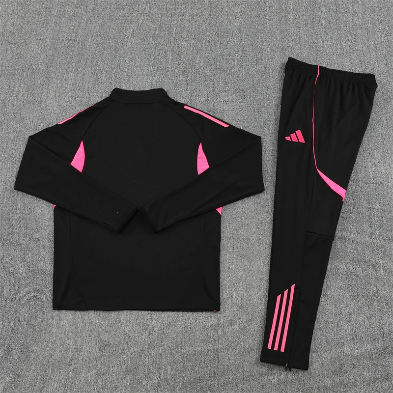 2025-26 Arsenal Black Half-Zip Training Kit view 7