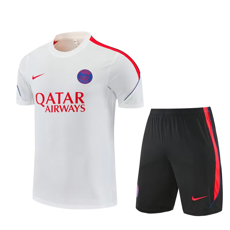 2026-27 Paris White Short-Sleeve Training Jersey view 15