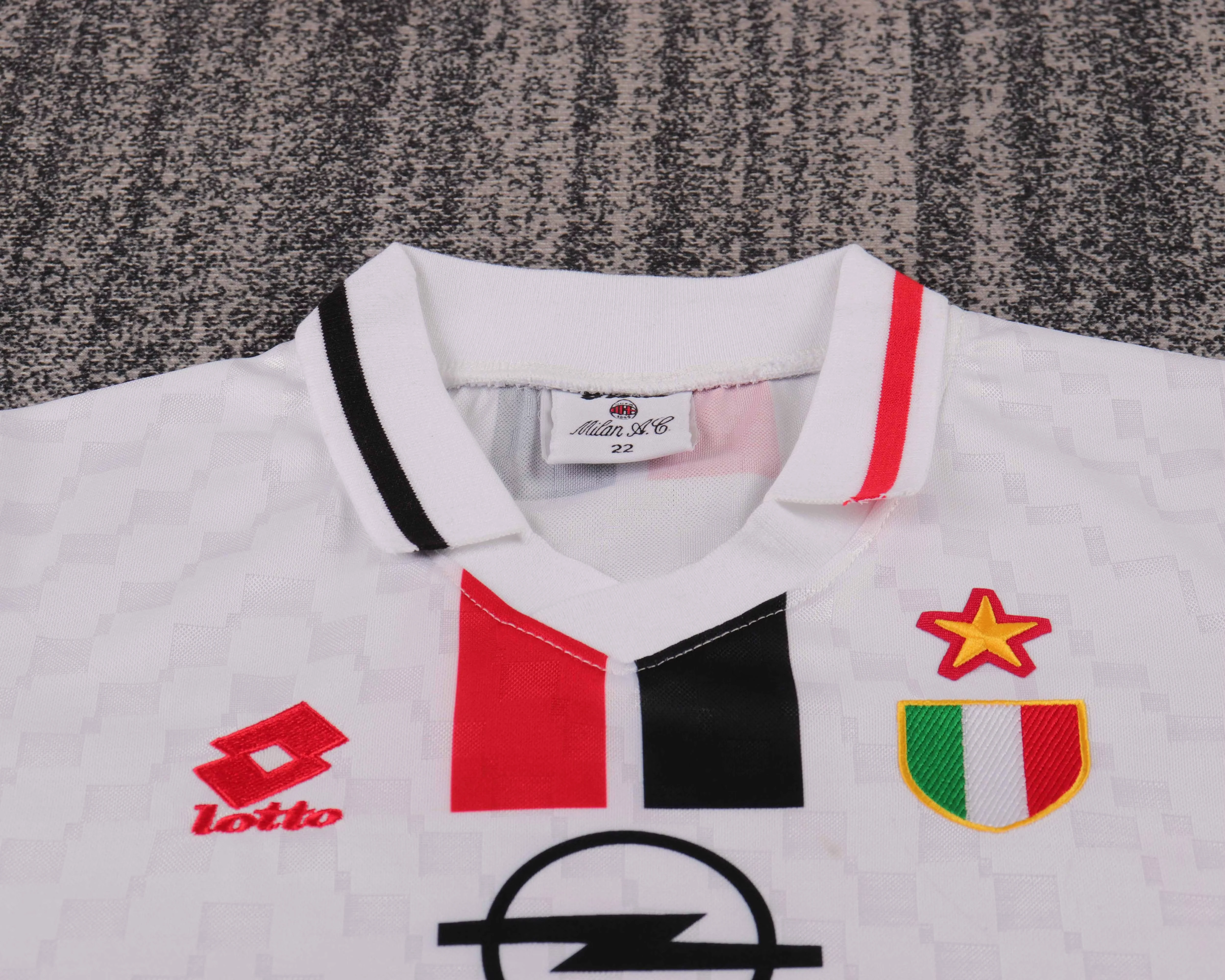 1996-97 AC Away Retro Shirt - Kids Sizes view 12