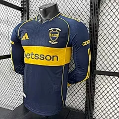 2025-26 Boca Juniors Home Long-Sleeve Jersey - Player Version view 7