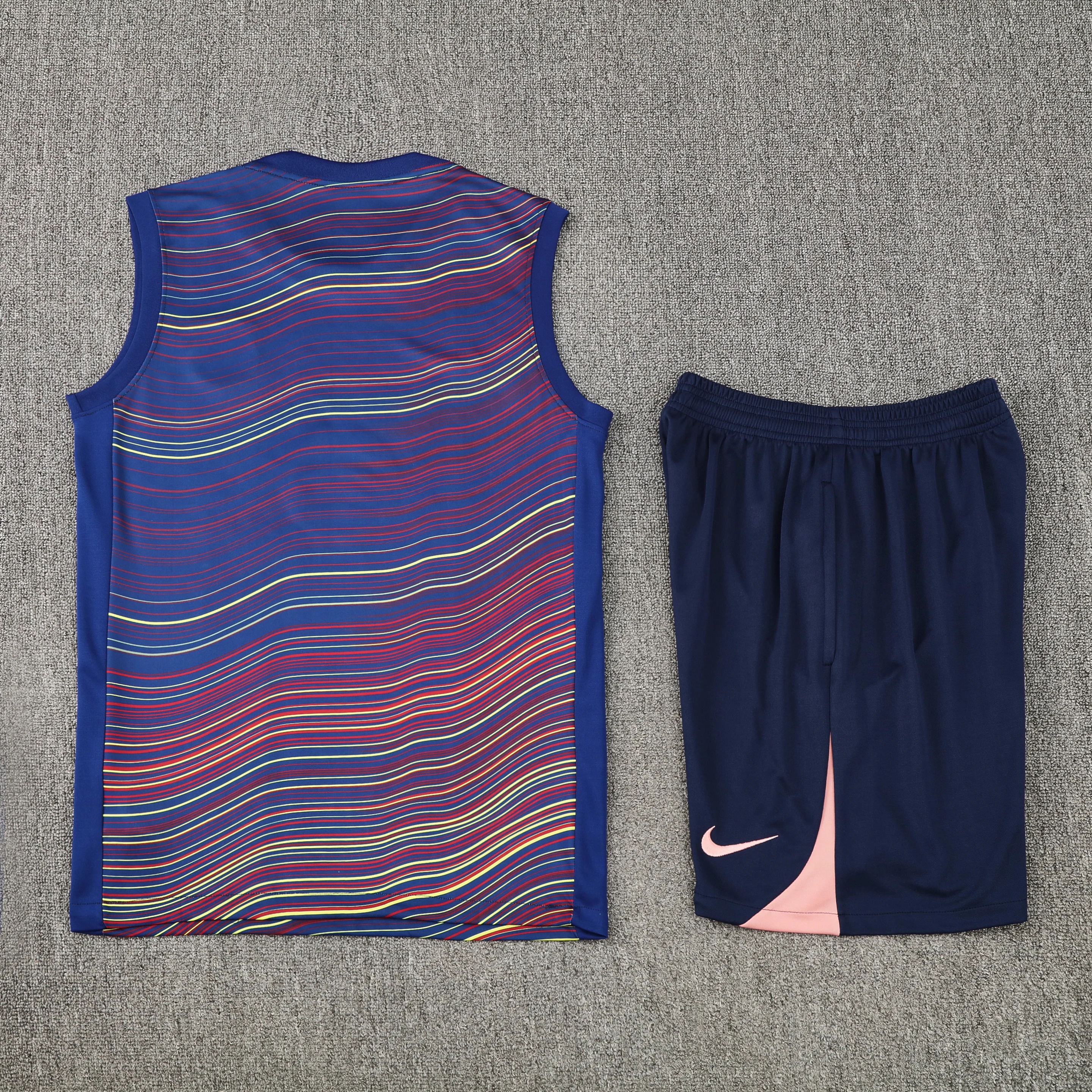 2025-26 Barcelona vest training jersey view 12
