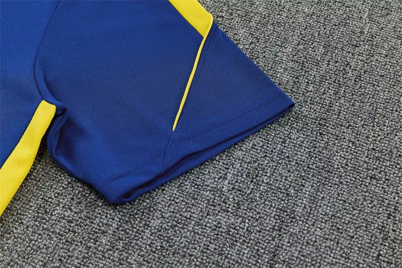 2026-27 Brazil Royal Blue Short-Sleeve Training Jersey view 7
