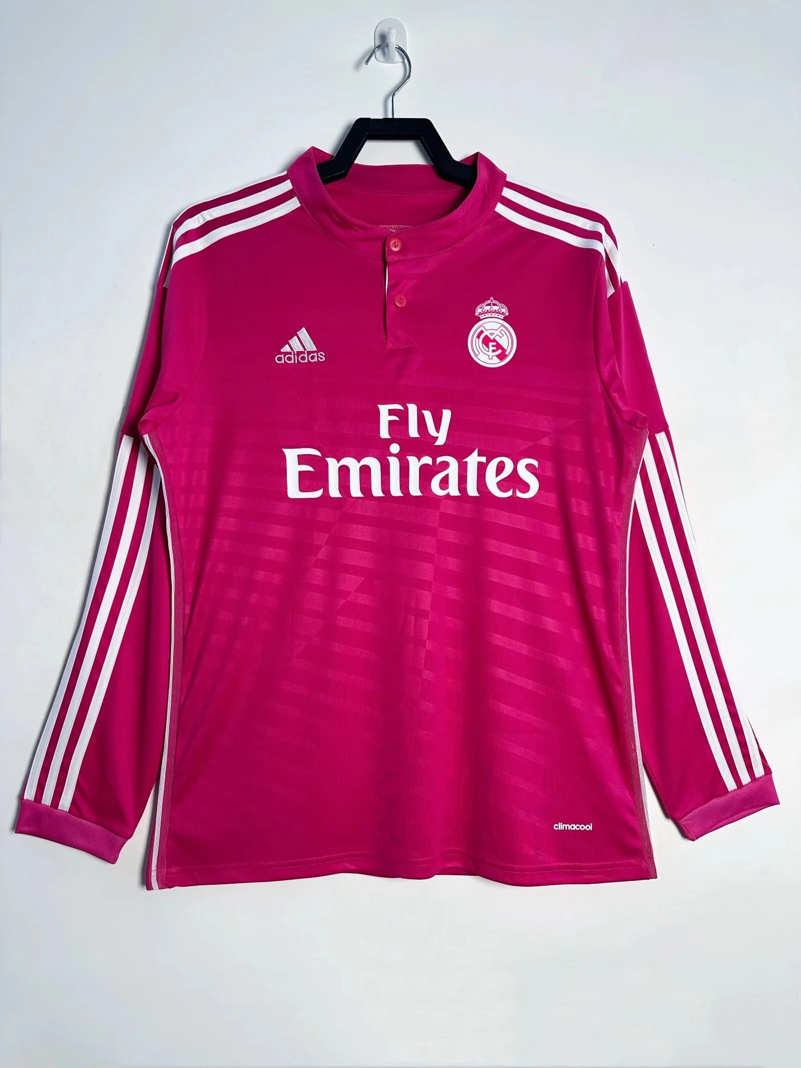 2014-15 Real Madrid Away Long Sleeve Retro Jersey
