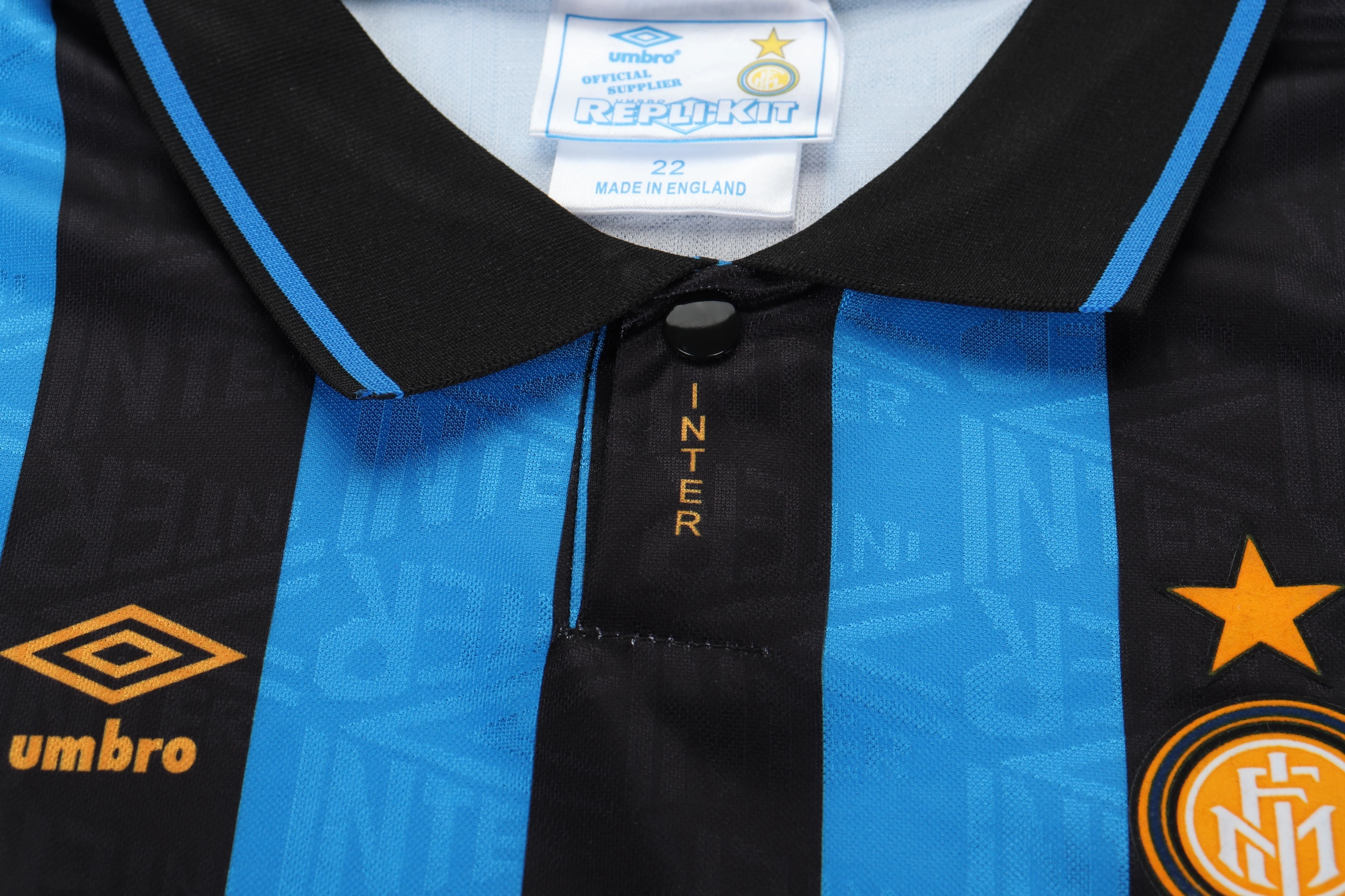1992-94 Inter Milan Away Retro Jersey – Kids' view 8