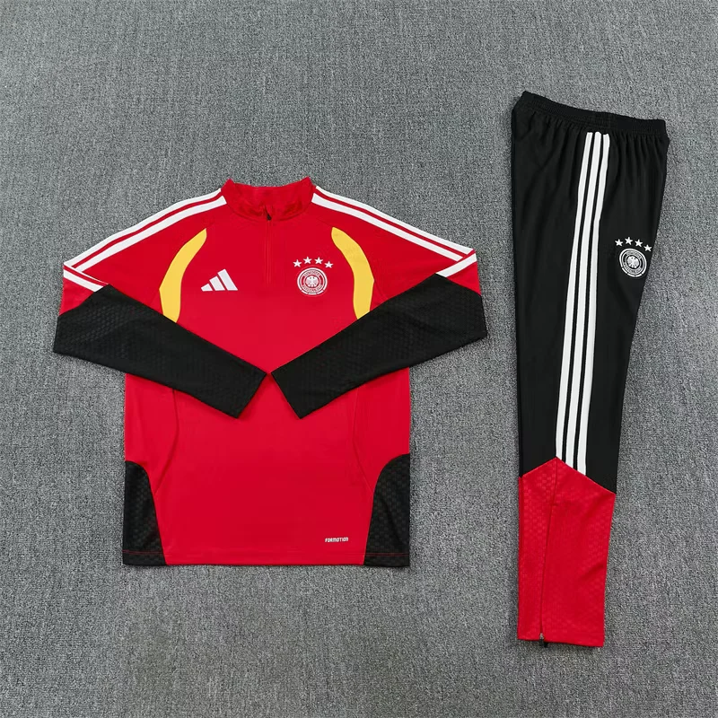 2026-27 Germany Red Half-Zip Training Jersey view 10
